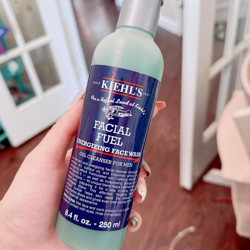 Kiehl’s Facial Fuel Energizing Face Wash 8.4oz | NEW | Men’s Cleanser